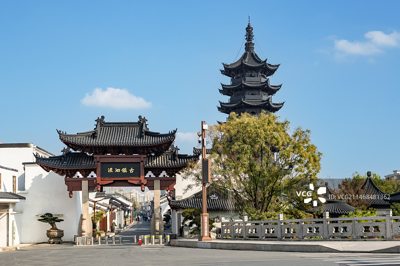 上海松江泗泾古镇图片素材