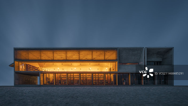 孤独图书馆（秦皇岛阿那亚）图片素材