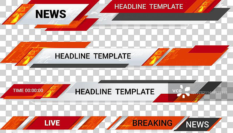 新闻栏设计图片素材