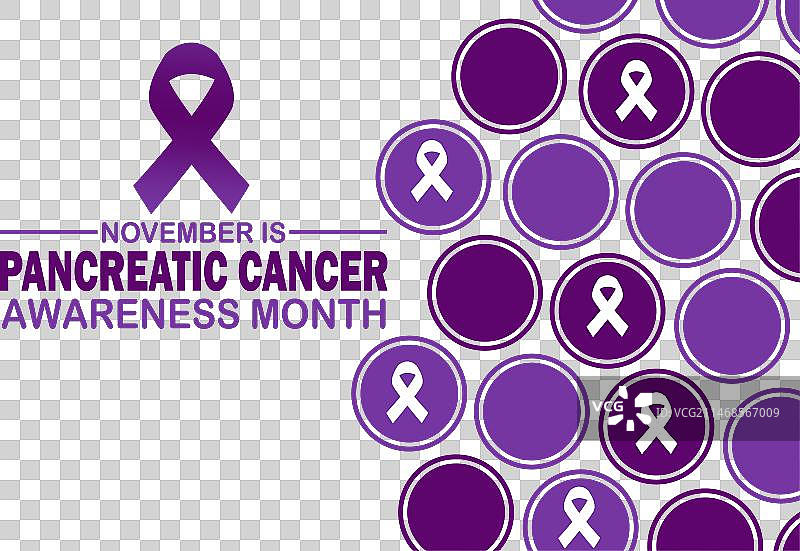 十一月是胰腺癌宣传月图片素材