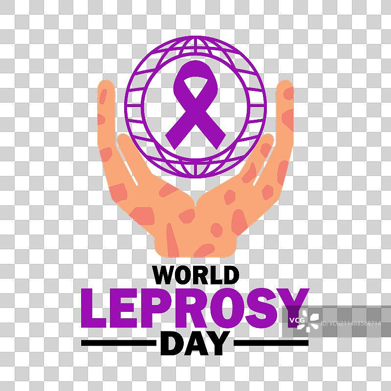 世界麻风病日图片素材