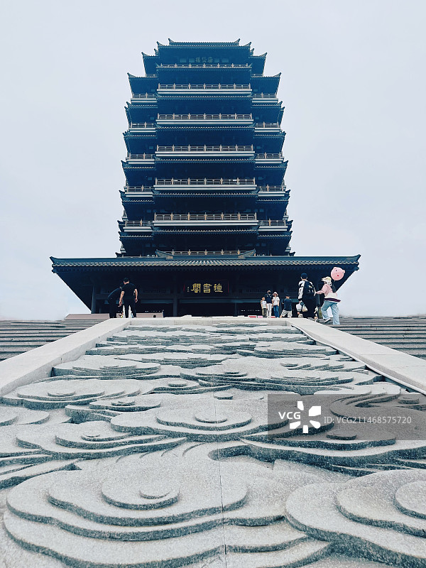 淄博海岱楼图片素材