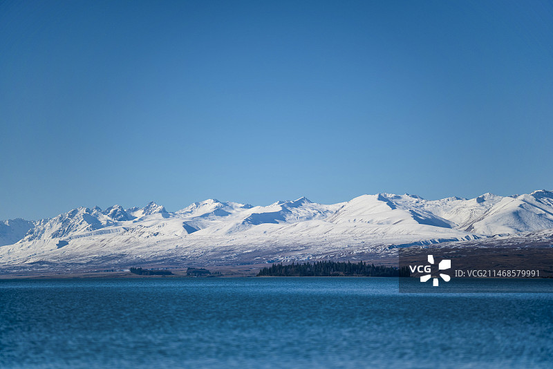 特卡波湖图片素材