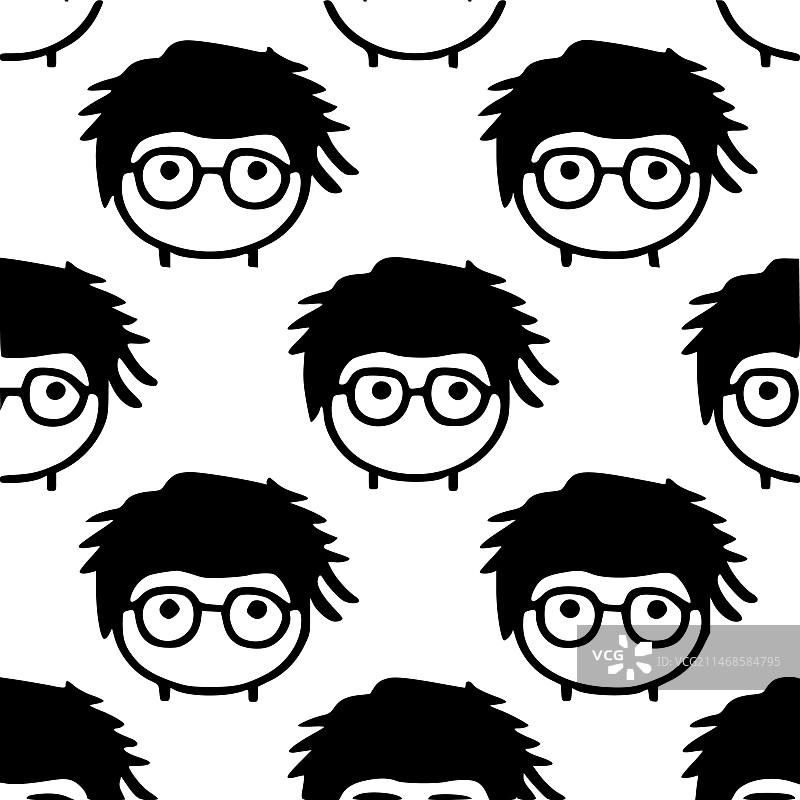 高品质logo无缝图案图片素材