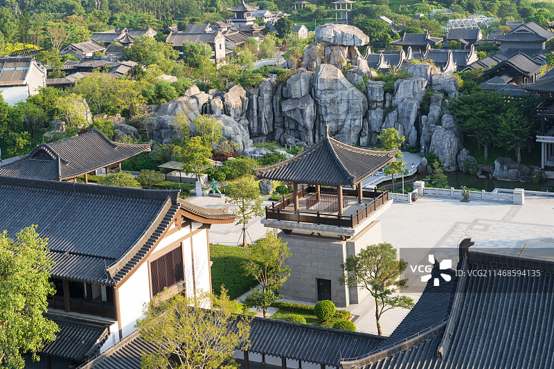仿古建筑图片素材