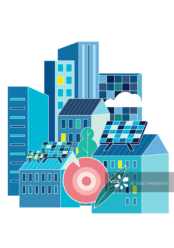 矢量建筑插画图片素材