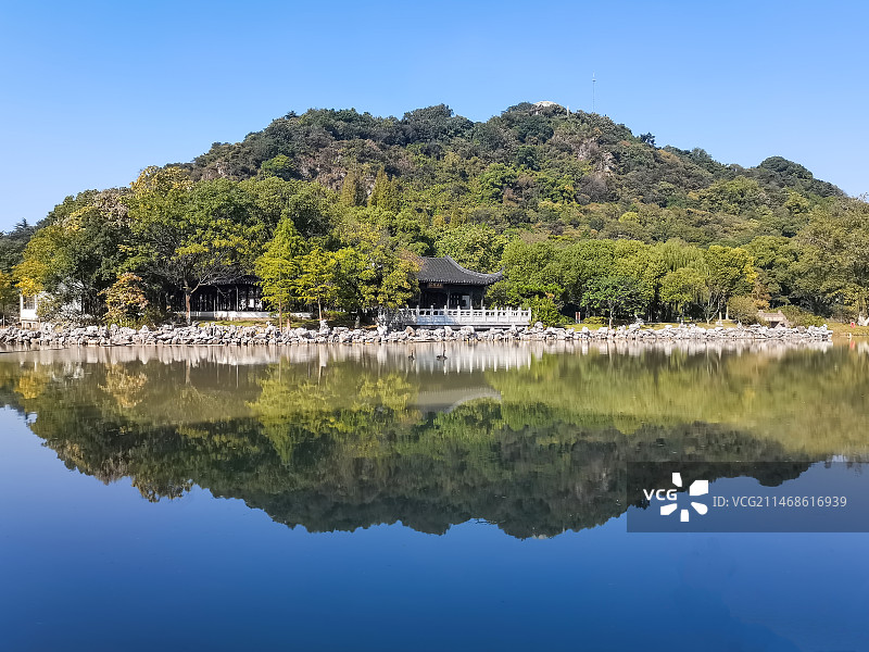 昆山亭林园图片素材