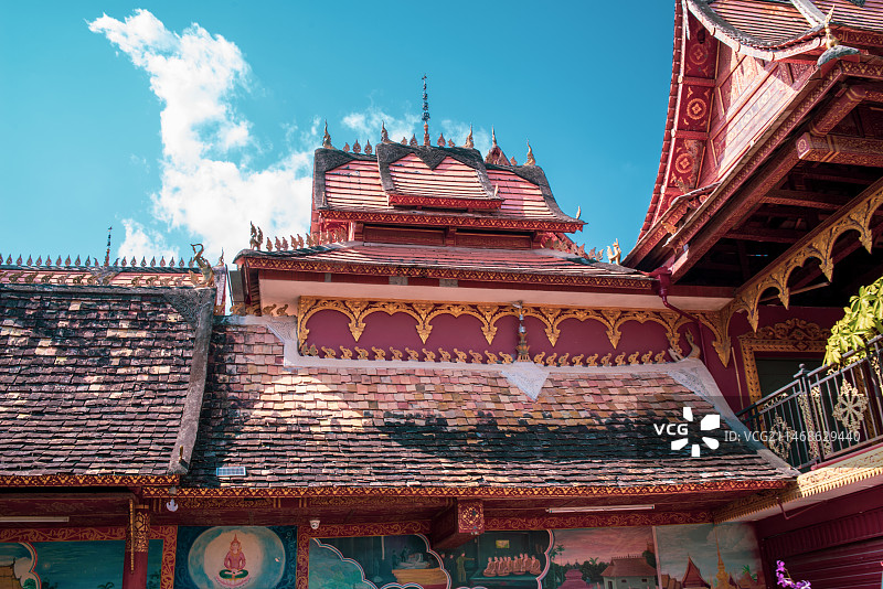 西双版纳傣族园风光图片素材