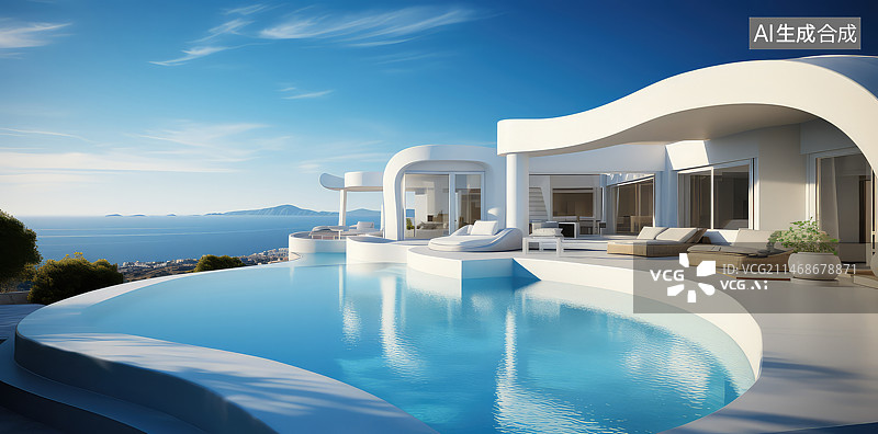 【AI数字艺术】度假图片素材