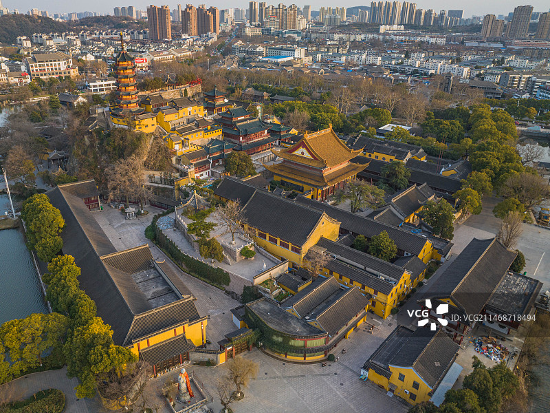 镇江金山寺图片素材