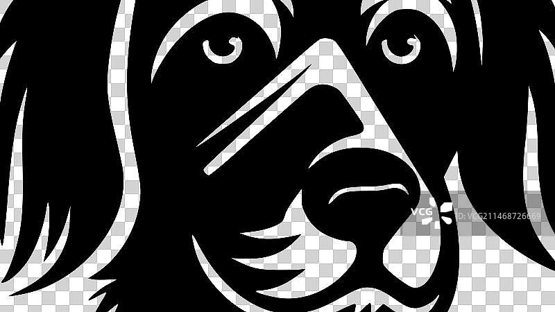 狗-高品质的标志-理想的t恤图片素材