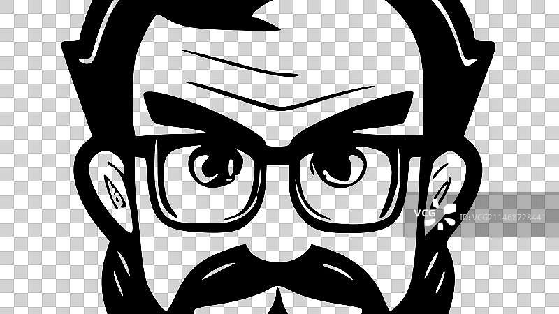 爱尔兰极简风格剪影图片素材