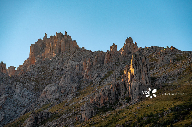四川省阿坝藏族羌族自治州阿坝县川西莲宝叶则风光区航拍视角图片素材