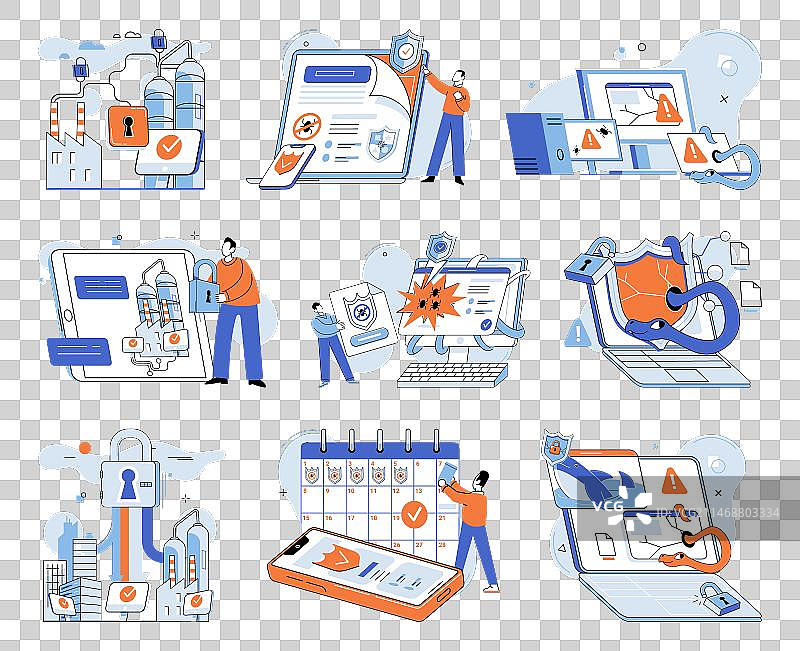 恶意软件间谍软件病毒图片素材