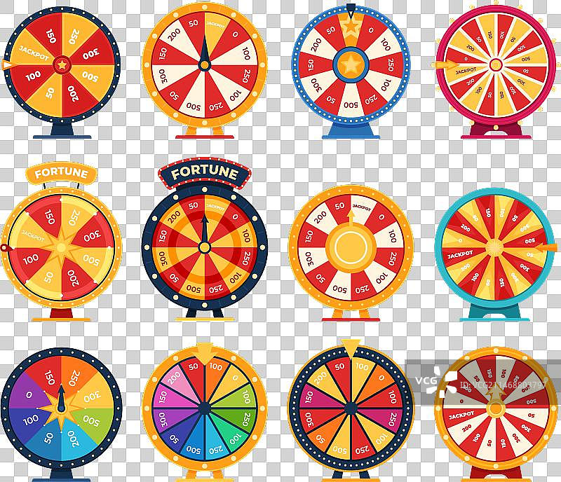 命运之轮机会游戏图片素材