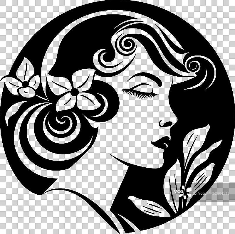 新艺术风格极简扁平logo图片素材