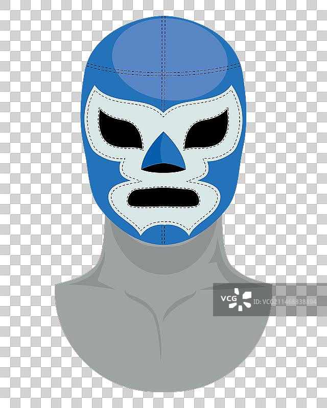 墨西哥摔跤面具图片素材