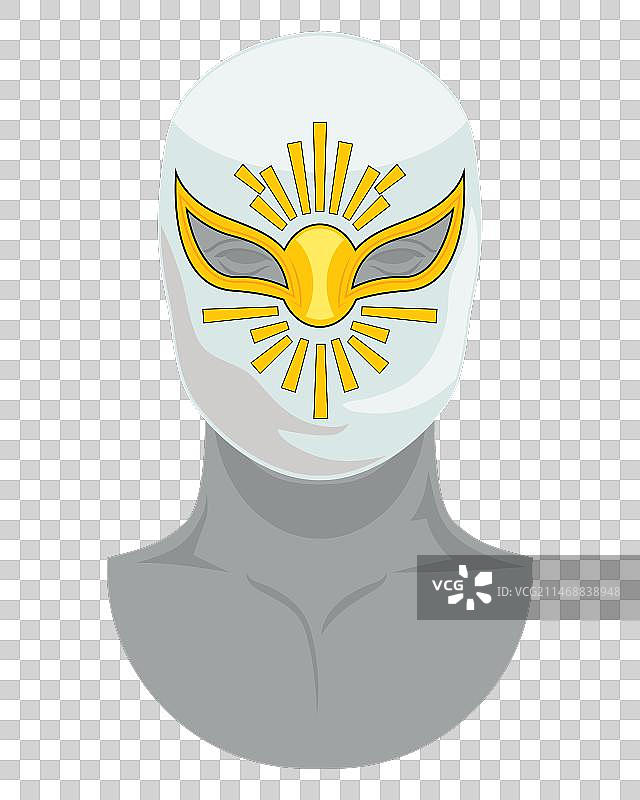 墨西哥摔跤面具设计图片素材