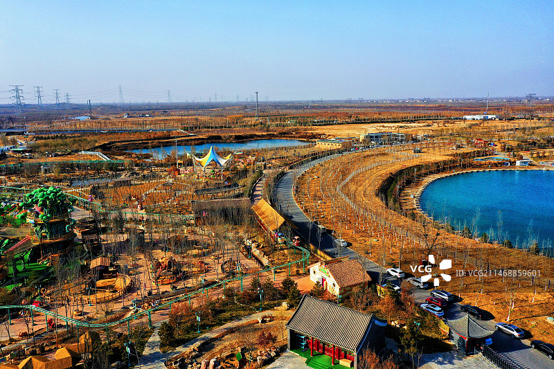 雄安新区郊野公园一步一景美无限 （郊野公园）图片素材