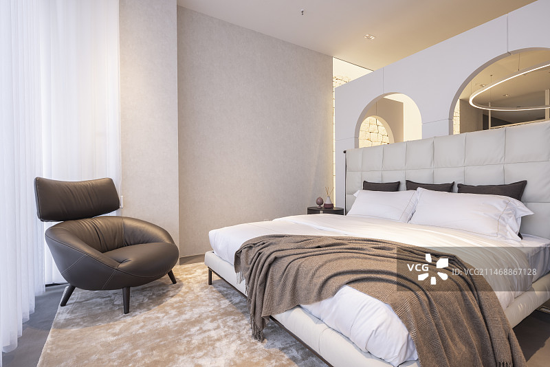 居家床上用品销售展厅环境图片素材