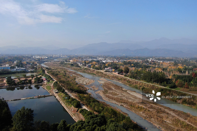 都江堰青城后山风景图片素材