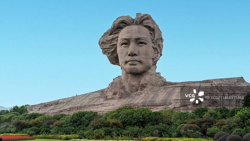 湖南橘子洲头图片素材