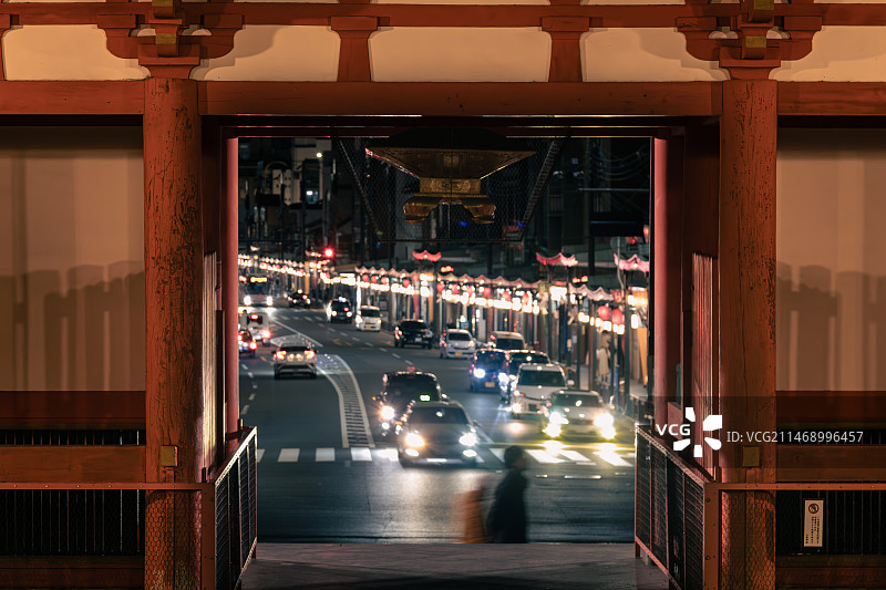 神之门（京都八坂神社）图片素材