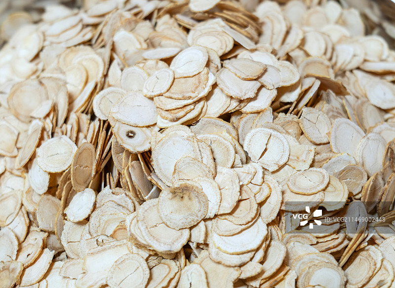 传统中药材西洋参图片素材