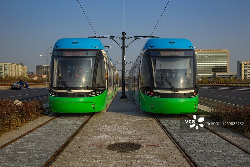 亦庄有轨电车图片素材