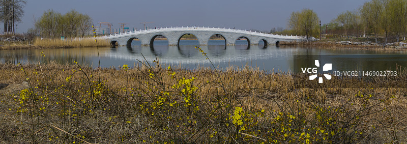 南海子全景图片素材