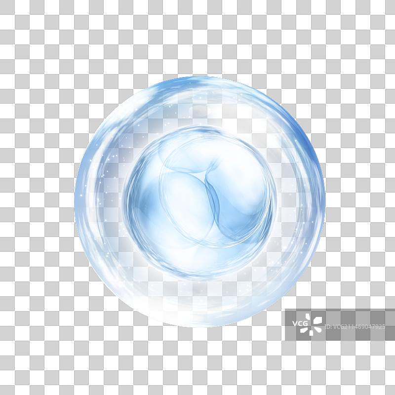 3D渲染的微观分子精华图片素材