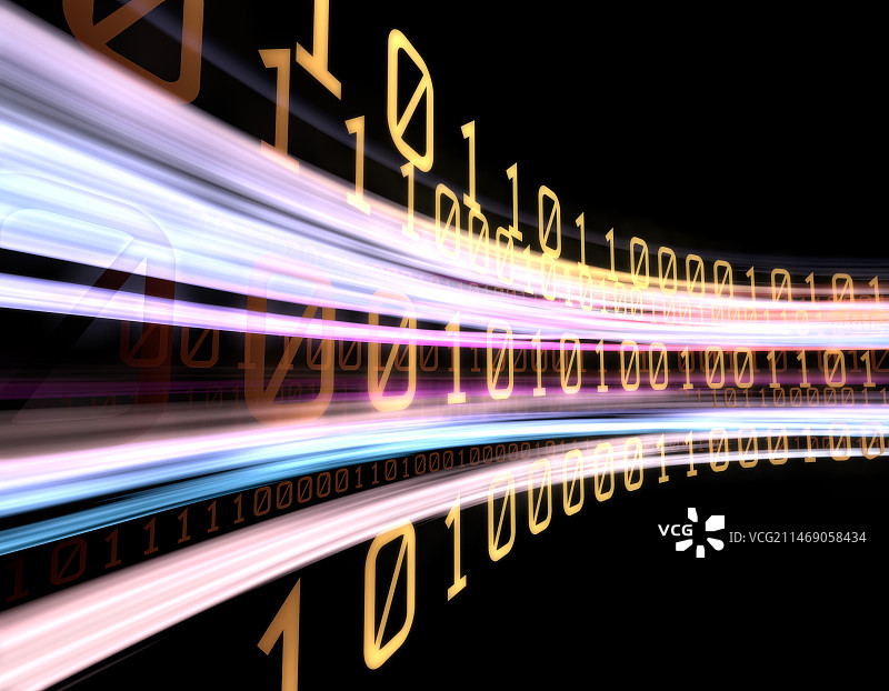 未来科技网络数据传输科技速度图片素材