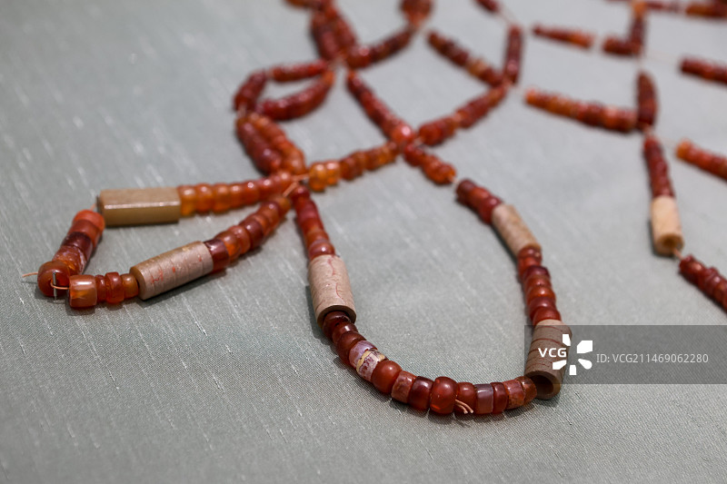 春秋玛瑙玉组佩图片素材