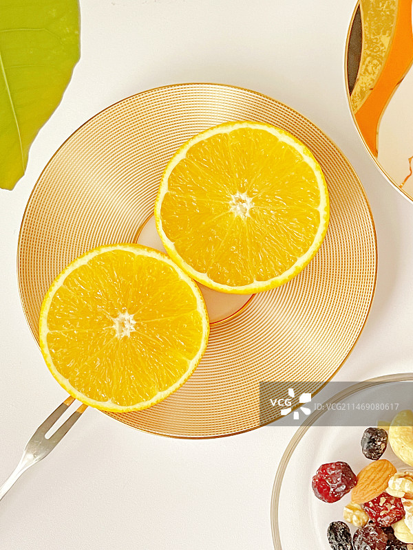 静物 橙子图片素材