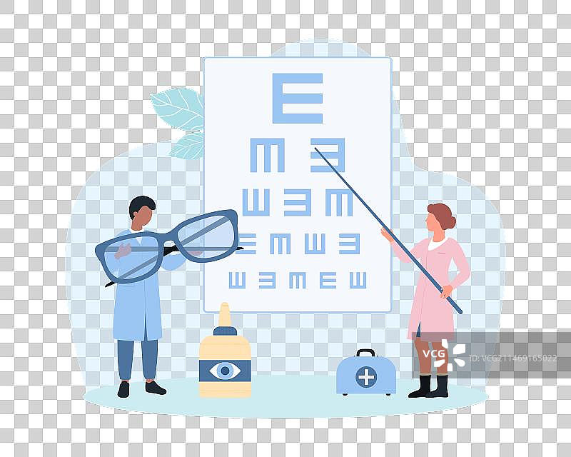 眼科保健小医生图片素材