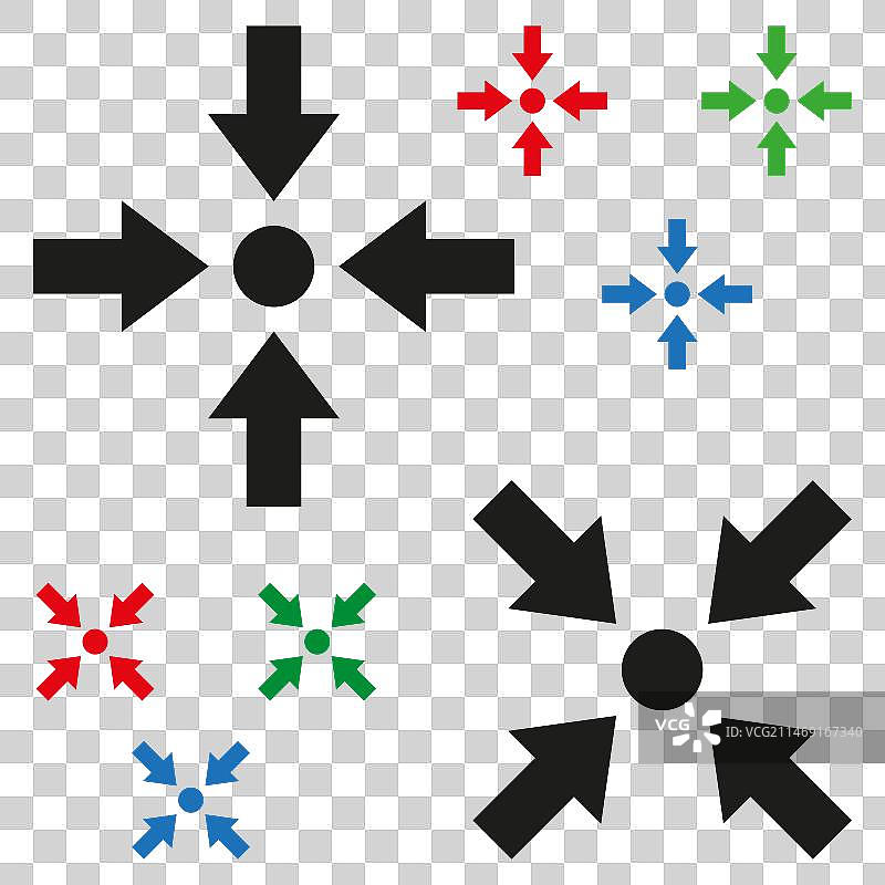 彩色会议图标图片素材