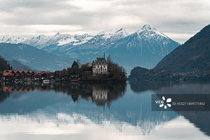 因特拉肯，瑞士图片素材