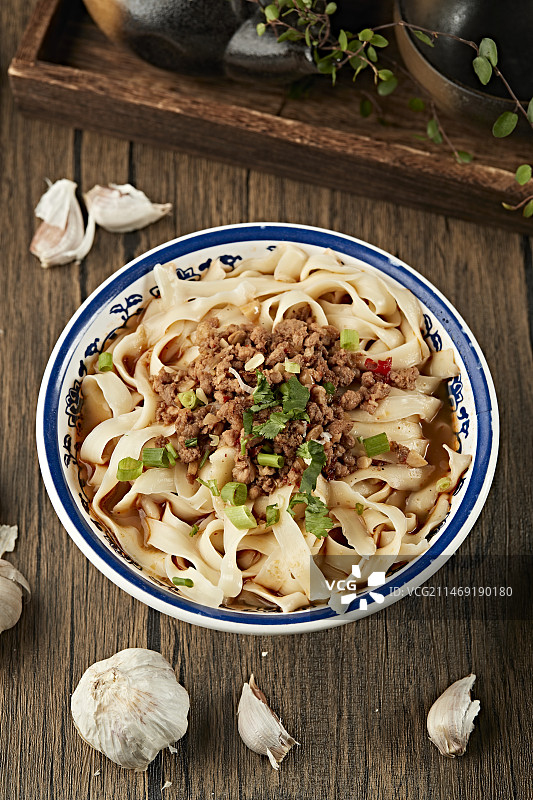 传统山西刀削面图片素材