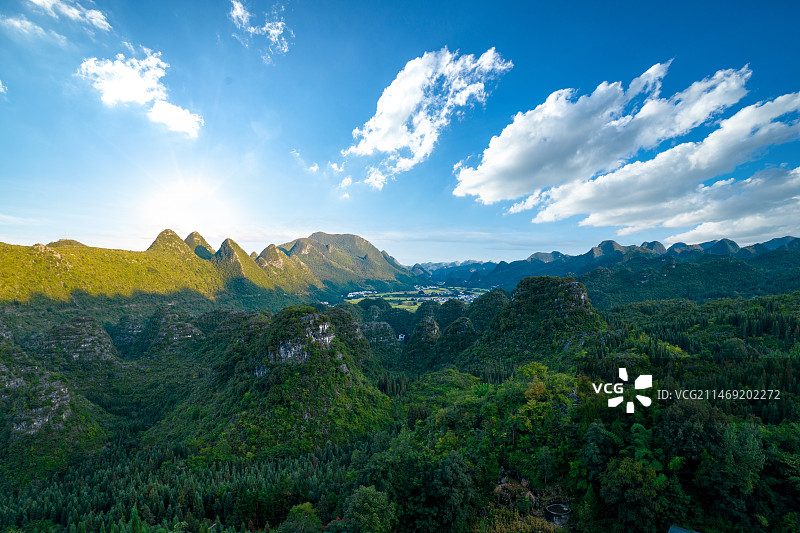 贵州省黔西南州兴义市万峰林风景区图片素材