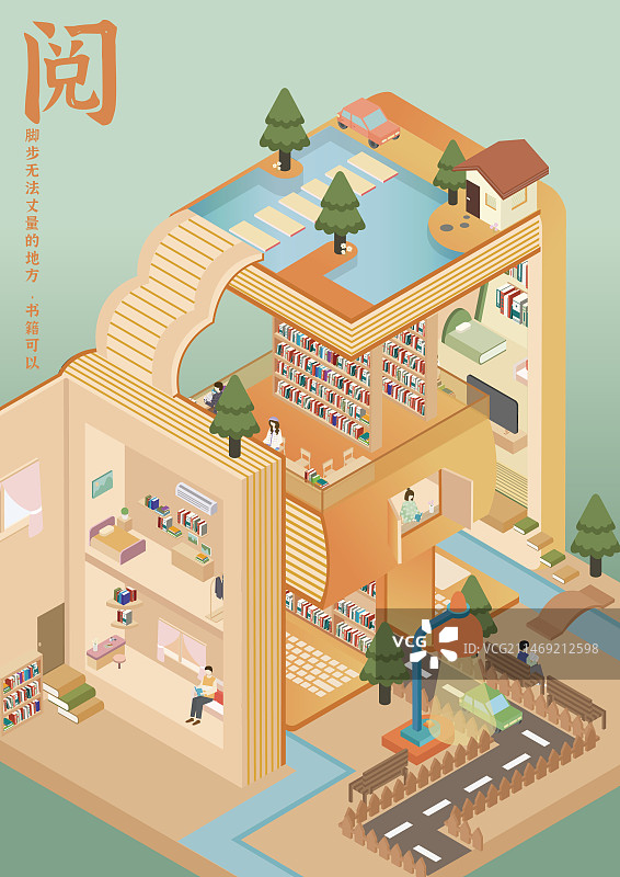 《全民阅读》 之 ”阅“小区图片素材