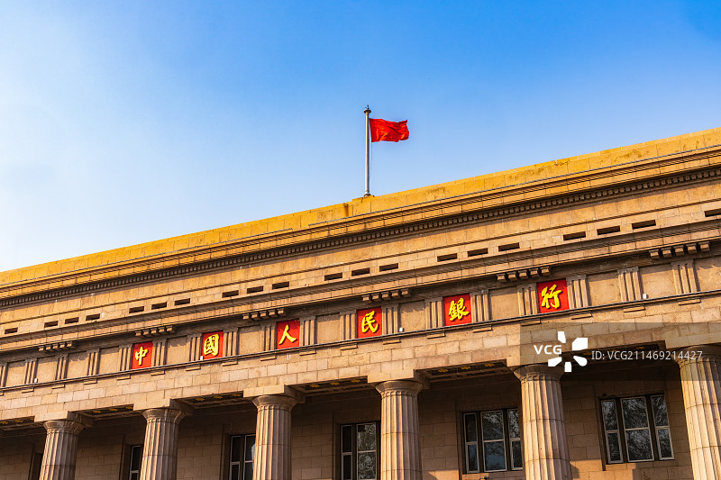 全国重点文物保护单位，吉林省长春市“兴亚式建筑”——伪满洲国中央银行旧址图片素材