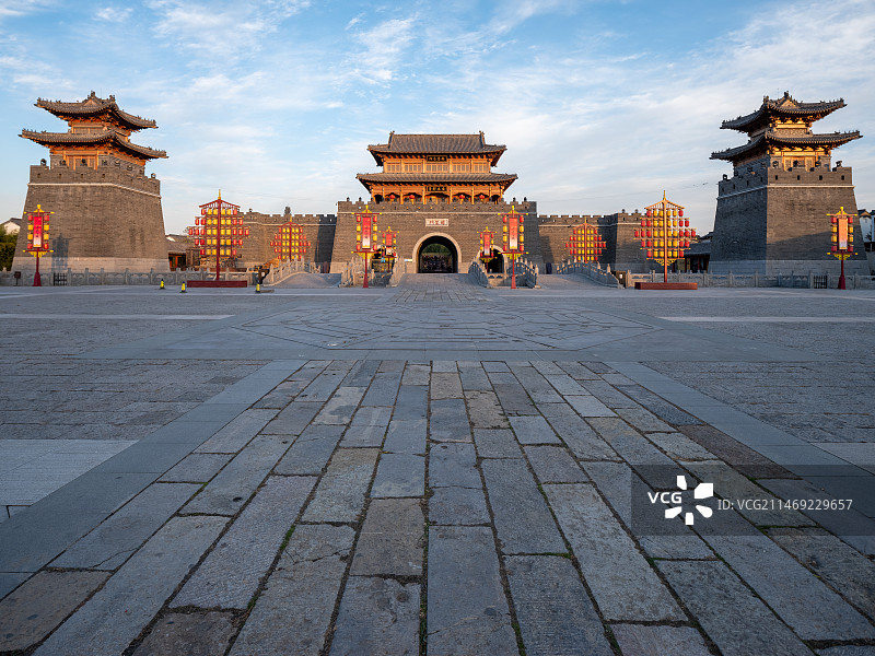 沂州古城图片素材