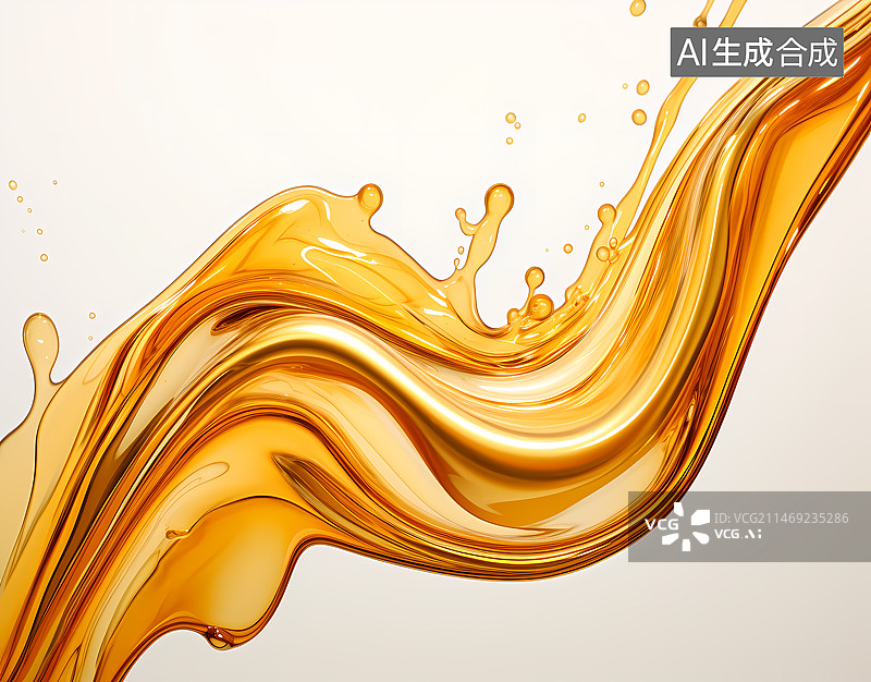 【AI数字艺术】泼出去的油背景图片素材