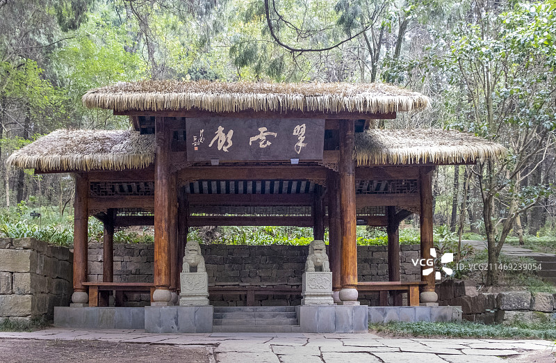 翠云廊---国家AAAA级风景区图片素材