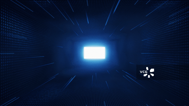 数字科技隧道背景3D渲染图片素材