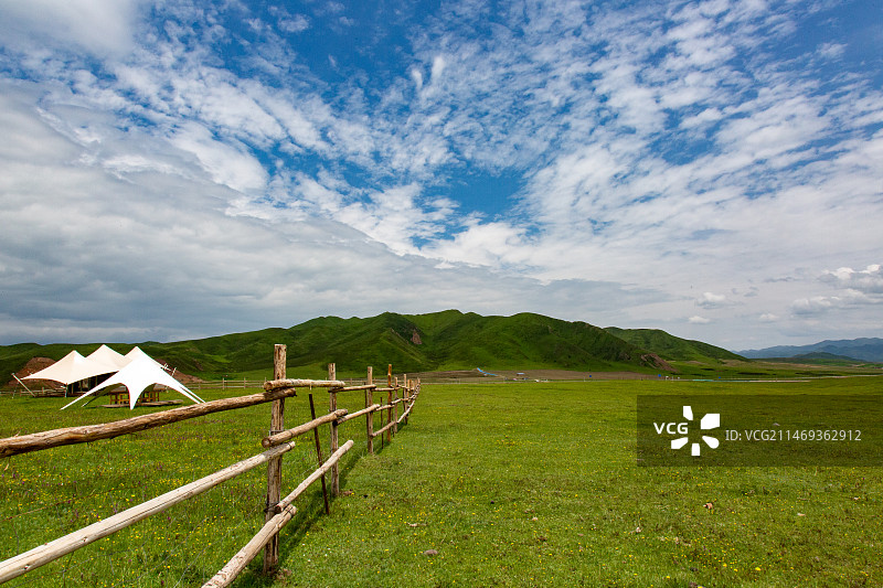 甘加草原图片素材