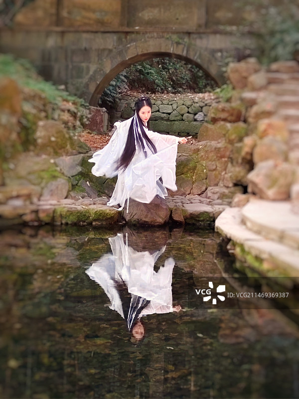 仙女下凡图片素材