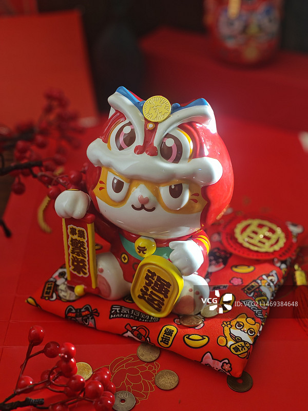 招财猫图片素材