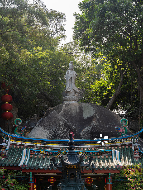 厦门鼓浪屿日光岩寺图片素材