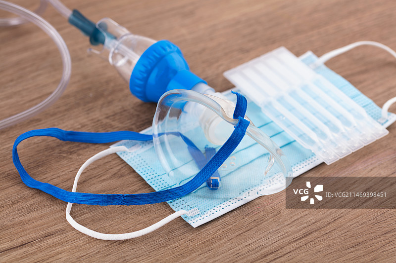 治疗支原体肺炎防护图片素材